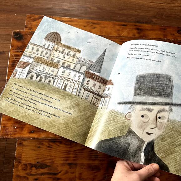 PJ Library Judah Touro Didn't Want To Be Famous Jewish Paperback Book - Picture 7 of 10